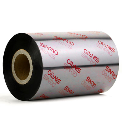 欣悦（SINRIO）W848 蜡基碳带 不干胶 标签 条码 热转印 碳带 打印清晰 110毫米*300米